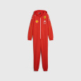 Dětský pyžamový overal Scuderia Ferrari s kapucí - 140 CM