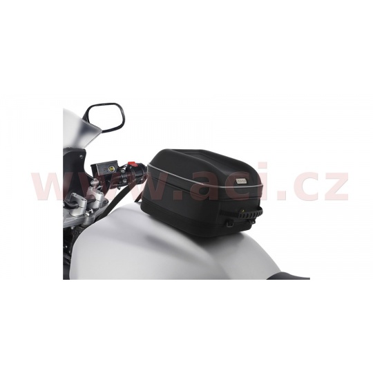 tankbag na motocykl S-Series Q4s QR, OXFORD (černý, s rychloupínacím systémem na víčka nádrže, objem 4 l)