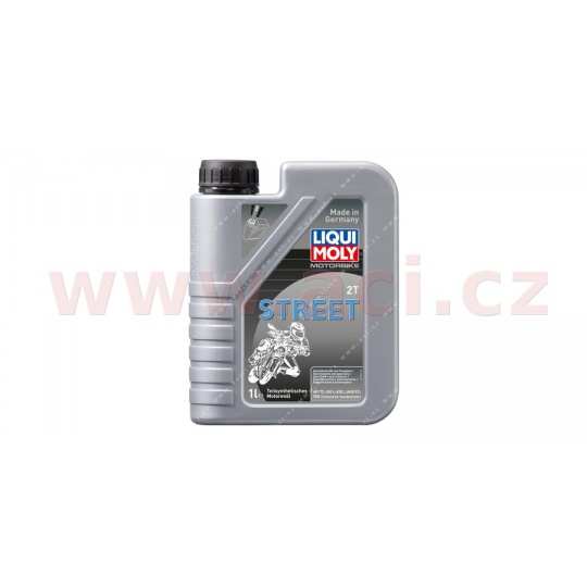 LIQUI MOLY Motorbike 2T Street, polosyntetický motorový 2T olej 1 l