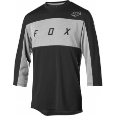 Pánský dres Fox Ranger Dri-Release 3/4 Jersey Black Pánský dres Fox Ranger Dri-Release 3/4 Jersey Black