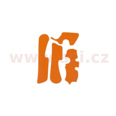 gumové protektory rámu KTM, VIBRAM (sada, oranžová) gumové protektory rámu KTM, VIBRAM (sada, oranžová)