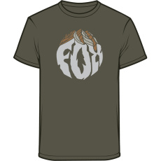 Pánské triko Fox Turnout Ss Tech Tee Olive Green Pánské triko Fox Turnout Ss Tech Tee Olive Green