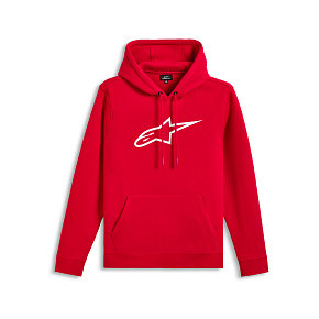 mikina AGELESS HOODIE 3, ALPINESTARS (červená/bílá) mikina AGELESS HOODIE 3, ALPINESTARS (červená/bílá)
