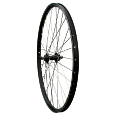 zapletené kolo 26" MAX1 V-brake přední černé/stříbrné zapletené kolo 26" MAX1 V-brake přední černé/stříbrné