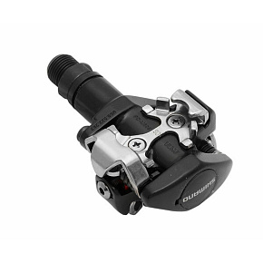 pedály SHIMANO SPD PD-M505L černé s kufry SM-SH51, v krabičce pedály SHIMANO SPD PD-M505L černé s kufry SM-SH51, v krabičce