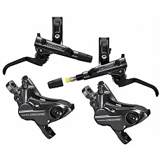 brzda kotoučová SHIMANO Deore M6120 čtyřpístková p+z (850+1600 mm) komplet (zadní J-kit) brzda kotoučová SHIMANO Deore M6120 čtyřpístková p+z (850+1600 mm) komplet (zadní J-kit)
