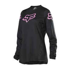 Dámský MX dres Fox 180 Prix Jersey Black/Pink Dámský MX dres Fox 180 Prix Jersey Black/Pink