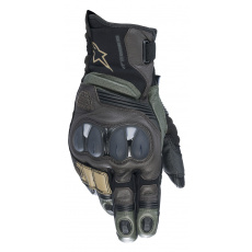rukavice BELIZE 2 DRYSTAR 2022, ALPINESTARS (černá/zelená/hnědá) rukavice BELIZE 2 DRYSTAR 2022, ALPINESTARS (černá/zelená/hnědá)