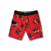 Pánské plavky Volcom Mod Lido Prnt 20 Carmine Red 