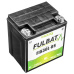 baterie 12V, YIX30L-BS GEL, 12V, 30Ah, 400A, bezúdržbová GEL technologie 165x125x175 FULBAT (aktivovaná ve výrobě)