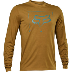 Pánský cyklo dres Fox Ranger Dr d Ls Jrsy Tred Caramel Pánský cyklo dres Fox Ranger Dr d Ls Jrsy Tred Caramel