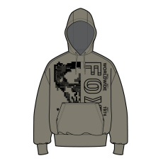 Pánská mikina Fox Image kull Fleece Po 