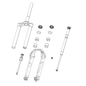 11.4018.111.065 - SRAM RS AIR SHAFT RDY XL SA 27C 60MM