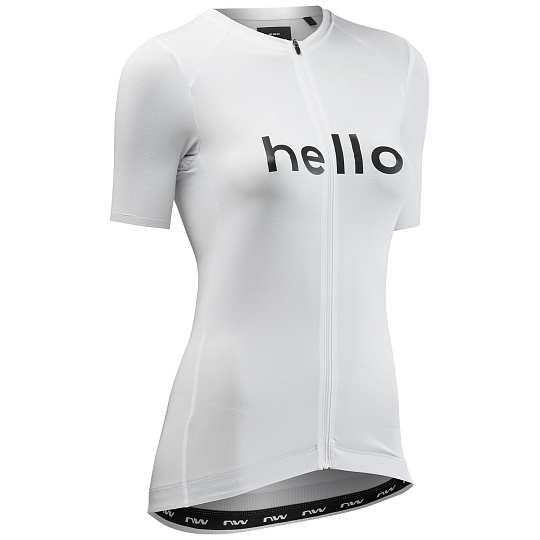 Dámský cyklo dres Northwave Blade Hello Goodbye Woman Jersey Short Sleeve 
