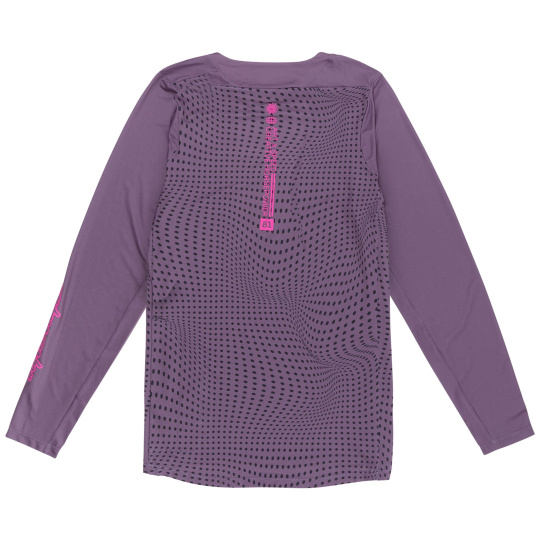 TLD DRES S DLOUHÝM RUKÁVEM SKYLINE RADIOSCAPE DEEP PURP (34106101)