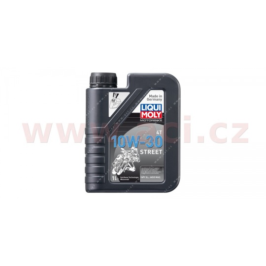 LIQUI MOLY Motorbike 4T 10W30 Street -polosyntetický motorový olej 1 l