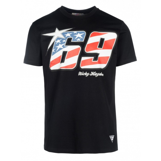 Triko Nicky Hayden 69 Black