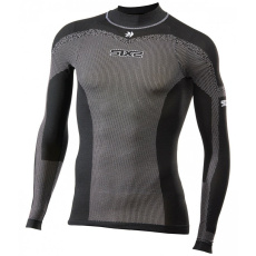SIXS TS3L BT ultra lehké triko s dl. rukávem a stojáčkem carbon černá