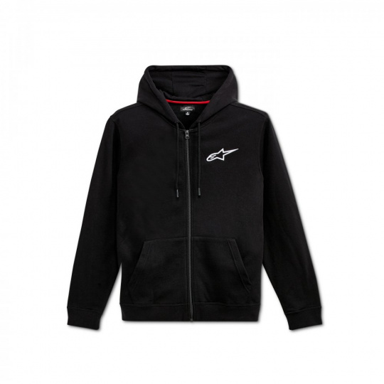 Mikina ALPINESTARS AGELESS CHEST HOODIE černo/bílá 1212-53600 1020
