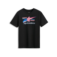 triko NATIONALS CSF, ALPINESTARS (černá/červená/modrá/bílá) triko NATIONALS CSF, ALPINESTARS (černá/červená/modrá/bílá)