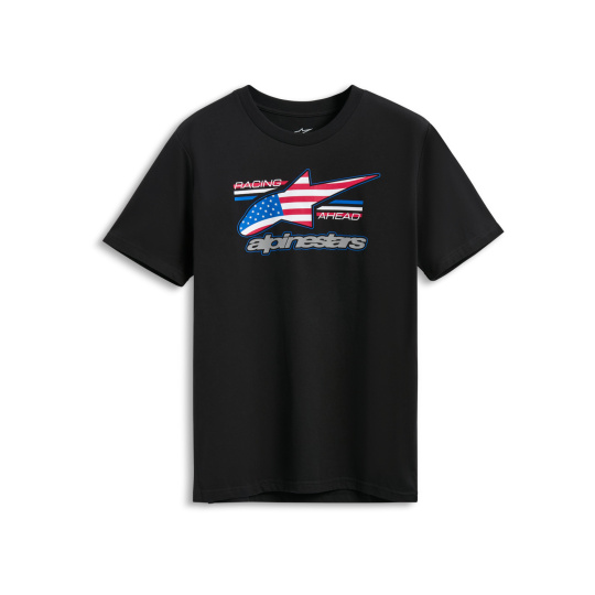 triko NATIONALS CSF, ALPINESTARS (černá/červená/modrá/bílá)