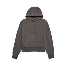 Dámská mikina Fox W Wordmark Oversized Fleece Po  Pewter