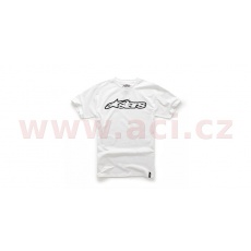 triko BLAZE krátký rukáv, ALPINESTARS (bílé/černé) triko BLAZE krátký rukáv, ALPINESTARS (bílé/černé)