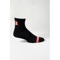 Cyklo ponožky Fox 4" Flexair Merino Sock  Black