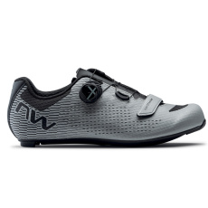 Pánské Road tretry Northwave Storm Carbon 2  Silver/Reflective