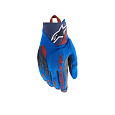 rukavice DURACK, ALPINESTARS (modrá/tmavě šedá/oranžová) 2026