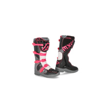 ACERBIS motokrosové boty X Team černá/růžová