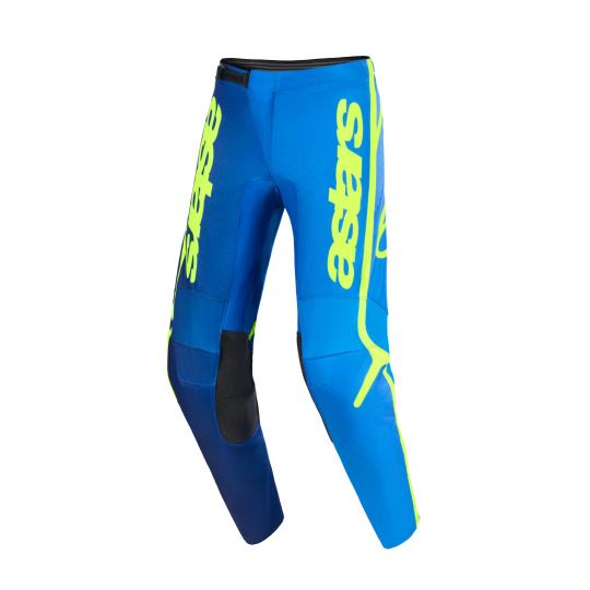 kalhoty FLUID APEX, ALPINESTARS (modrá/žlutá fluo) 2026