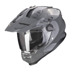 Moto přilba SCORPION ADF-9000 AIR solid cementově šedá Moto přilba SCORPION ADF-9000 AIR solid cementově šedá