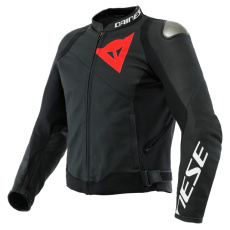 Moto bunda DAINESE SPORTIVA matná černo/černá Moto bunda DAINESE SPORTIVA matná černo/černá