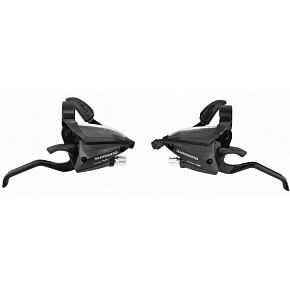 řazení SHIMANO Altus ST-EF500 8 speed, pár, černé, v krabičce