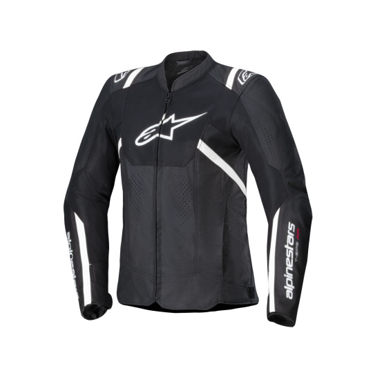 bunda STELLA T-SPS AIR V2, ALPINESTARS, dámská (černá/bílá) 2025