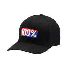 kšiltovka 100% - CLASSIC Flexfit černá kšiltovka 100% - CLASSIC Flexfit černá
