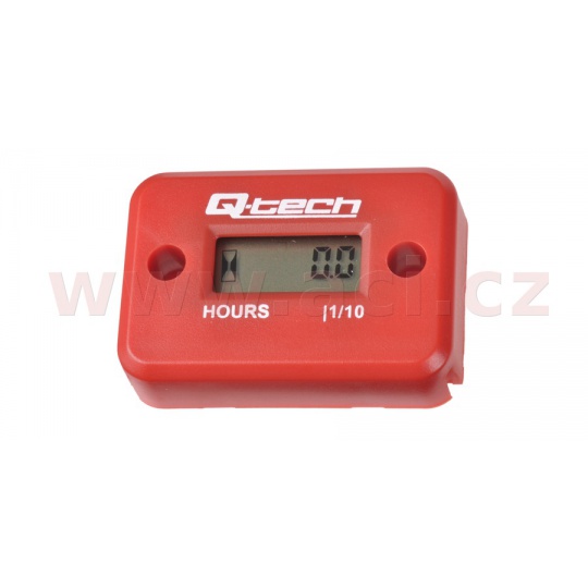 měřič motohodin, Q-TECH (červený)