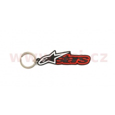 klíčenka BLAZE KEY FOB, ALPINESTARS (černá/červená)
