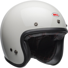 Motocyklová přilba Bell Bell Custom 500 Solid Helmet Vintage White 