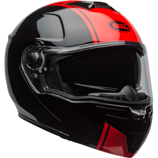 Motocyklová přilba Bell Bell SRT Modular Ribbon Helmet  Black/Red