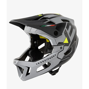 Cyklo přilba VR EQUIPMENT MTB FULL FACE MIPS matná šedá EQUHEMB02511 Cyklo přilba VR EQUIPMENT MTB FULL FACE MIPS matná šedá EQUHEMB02511