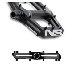 NS Bikes Radiance pedály Black - černé NS Bikes Radiance pedály Black - černé