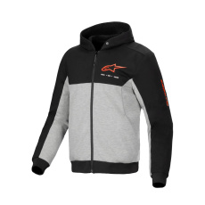 bunda CHROME V2 SPORT, ALPINESTARS (šedá/černá/červená fluo) 2025 bunda CHROME V2 SPORT, ALPINESTARS (šedá/černá/červená fluo) 2025