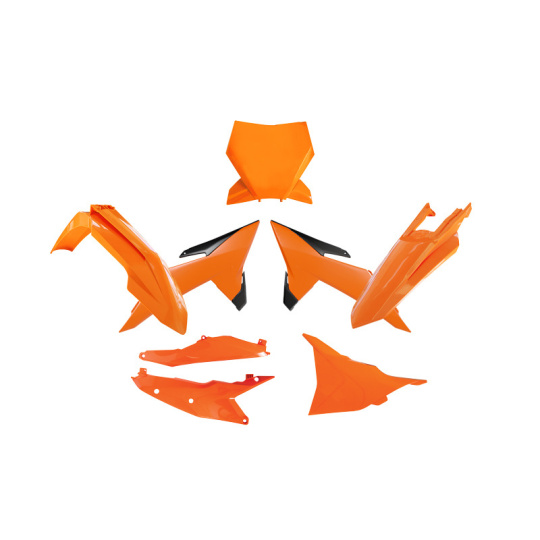 sada plastů 6 dílů KTM, RTECH (oranžová, černá)