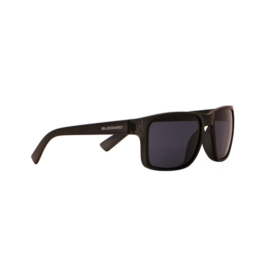 BLIZZARD Sun glasses PCC606001-transparent black mat-65-17-135, 