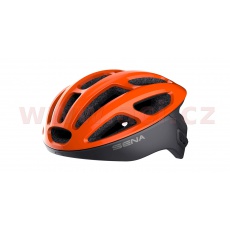 cyklo přilba s headsetem R1, SENA (oranžová) cyklo přilba s headsetem R1, SENA (oranžová)