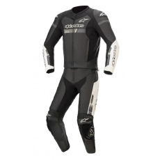 dvoudílná kombinéza GP FORCE PHANTOM 2021, TECH-AIR 5 kompatibilní, ALPINESTARS (černá/bílá/šedá) dvoudílná kombinéza GP FORCE PHANTOM 2021, TECH-AIR 5 kompatibilní, ALPINESTARS (černá/bílá/šedá)