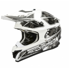 Moto přilba SCORPION VX-15 EVO AIR MAGMA černo/bílá Moto přilba SCORPION VX-15 EVO AIR MAGMA černo/bílá