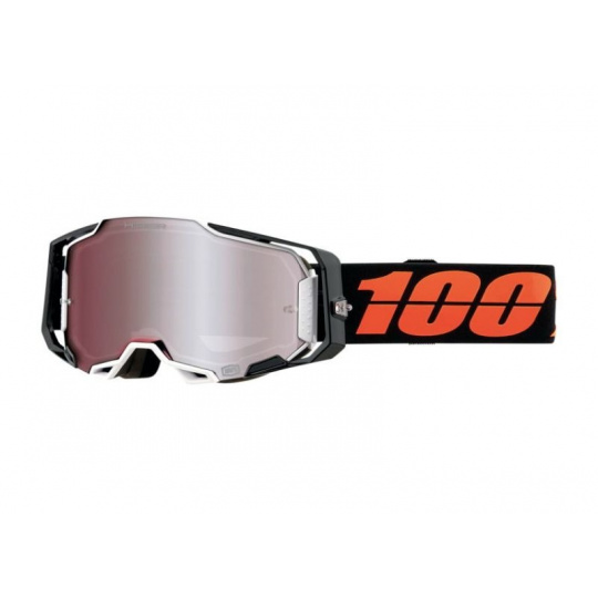 ARMEGA 100% brýle Blacktail, HIPER stříbrné plexi